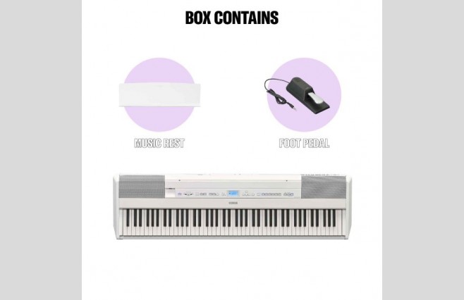 Yamaha P515 White Portable Piano - New Boxed Demo Model - Image 12